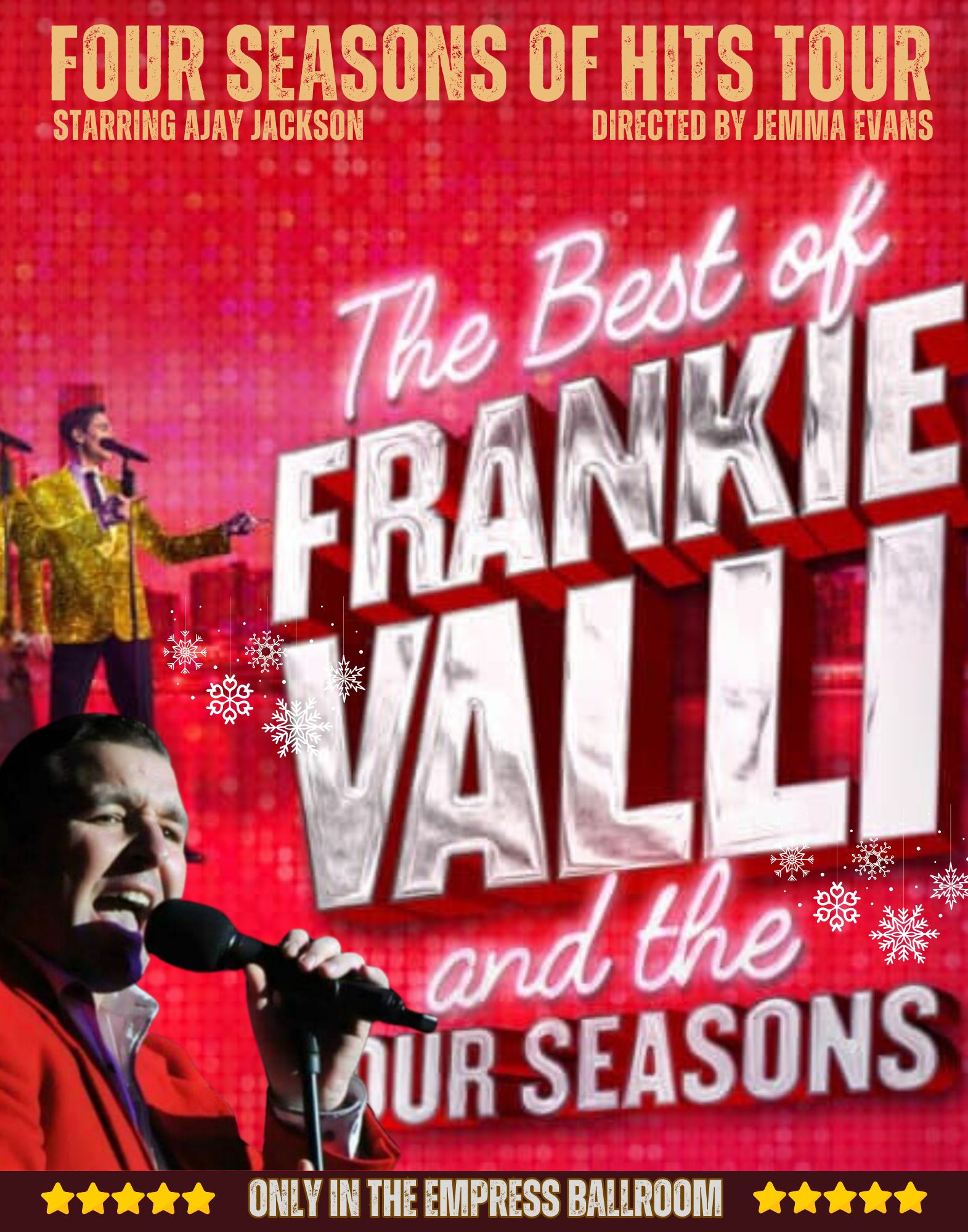 The Four Seasons of Hits Tour Poster